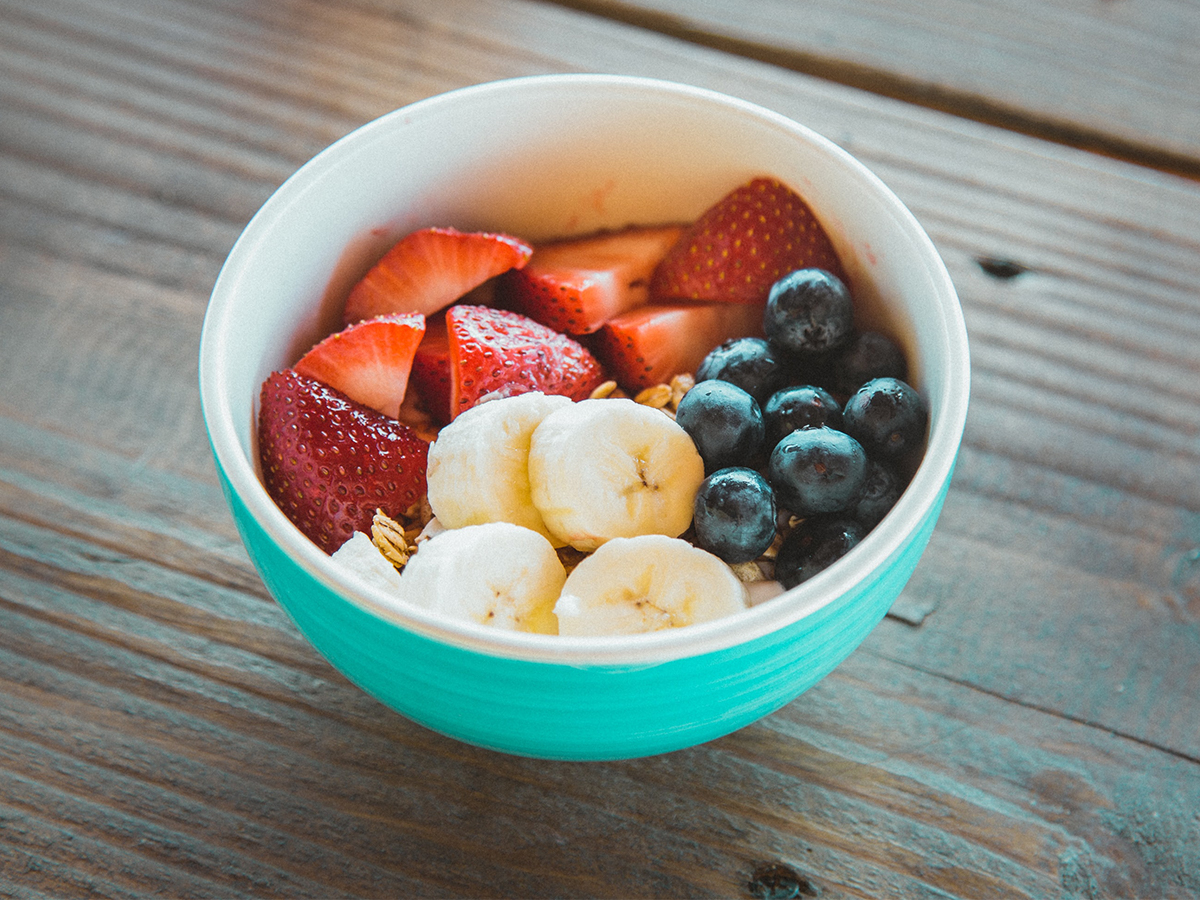 Bowl of various fruits