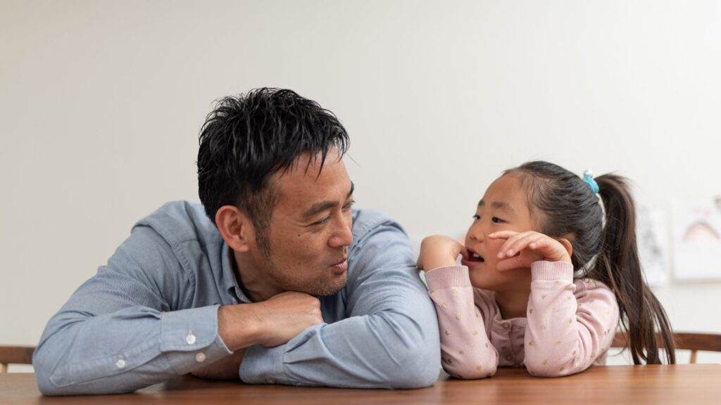 father and daughter